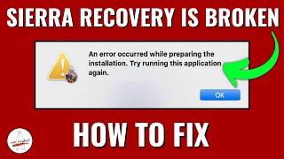 [FIXED] An error occurred while preparing the installation! macOS Sierra Recovery Error!