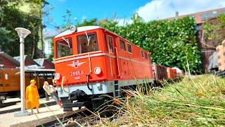 Die neue 2095 (22963) von LGB im Garten - 3 Tage Fahrtag auf der Esslinger Gartenbahn