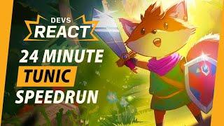 Tunic Developers React to 24 Minute World Record Speedrun