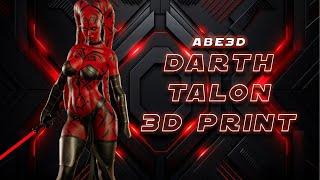 Sith Seduction: The Art of Building 1/4 Scale Darth Talon