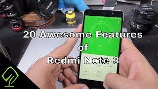 20 Awesome Features of Redmi Note 3 / Redmi Note 4