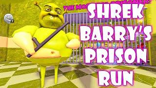 SHREK BARRY'S PRISON RUN! (Obby) Roblox Obby Gameplay Full Walkthrough