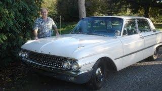 Driving a 1961 Ford Galaxie 390 + 3 speed OTC With Overdrive