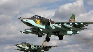 Take off Su-25 in Kubinka