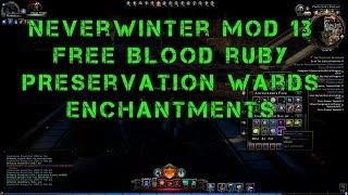 Neverwinter Mod 13 (PC) - Get Free Refinement Items