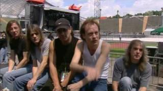 AC/DC interview live in germany