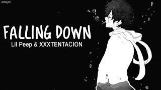 「Nightcore」→ Falling Down  (Lil Peep & XXXTENTACION) LYRICS ︎