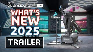 TRAILER | What's New in SOLIDWORKS 2025 - SOLIDWORKS Live