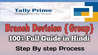 Branch Devision accounting in tally prime || Head office & branch sales Entries || #tallyprime