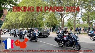 Biking Paris 2024: Touring Landmarks, Champion Florian Jouanny & Historic Moments with Xi Jinping