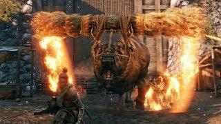 Sekiro: Shadows Die Twice - Blazing Bull Boss Fight