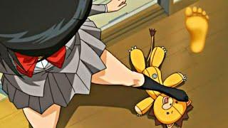 Bleach - Rukia steps on Kon ( Socks)