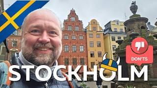 Att inte göra för att besöka Stockholm