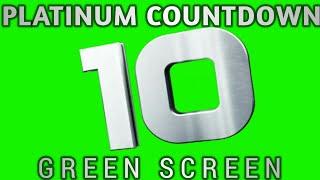 Platinum countdown green screen | #platinum #countdown #greenscreen