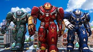 Team Scary Teacher 3D Transformation VS Team Hulkbuster | Marvel's Spider-Man 2 In Real Life