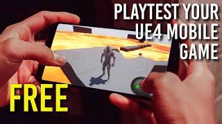Playtest Your Mobile iOS Unreal Engine 4 Game FREE - Unreal Remote 2