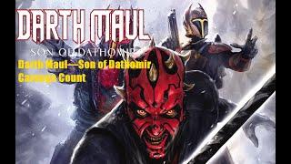 Darth Maul—Son of Dathomir carnage count