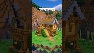 Minecraft Survival STARTER House  #minecraft