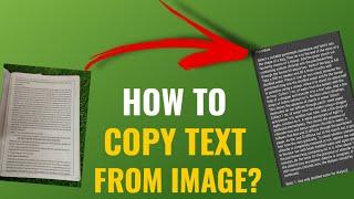 How To Copy Text From Image Or Photo | Copy Text From Book To Phone | Google Lens | English