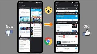 how to change Chrome tab Style on android | Chrome browser Tab layout Change (2021)