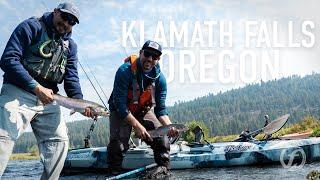 Giant Trout Fishing Klamath Falls, Oregon - Feelfree Kayaks