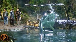 Crocodile BLOWS UP The Helicopter | LAKE PLACID | Bill Pullman, Brendan Gleeson