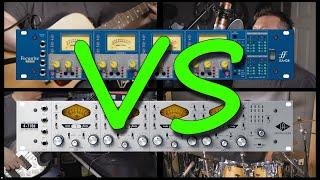 Universal Audio 710 vs Focusrite ISA