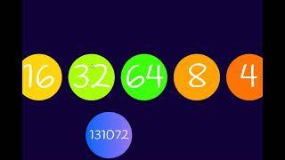 [ 2048 Ball ] Get 131072 ball!?