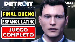 DETROIT BECOME HUMAN (Mejor Final - Todos sobreviven) ESPAÑOL LATINO - Gameplay JUEGO COMPLETO 4K PC