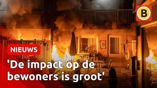 Grote uitslaande brand in appartementencomplex Waalwijk | Omroep Brabant