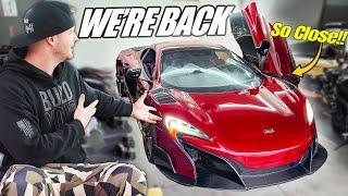 MCLAREN UPDATE – I'M FINALLY BACK! (and Here's Why I have Been Gone)