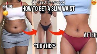 HOW TO GET A SLIM WAIST!! - A full set of workouts