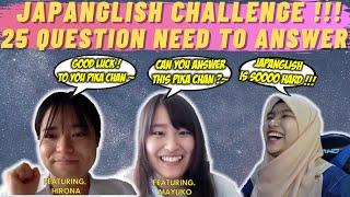 JAPANGLISH CHALLENGE  !!! Makudonarudo  ??? With Japanese Friend ft. Hirona & Mayuko #57 (ENG SUB)