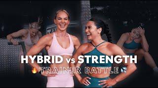 HYBRID VS STRENGTH: MADDIE GETS TRAINED BY CHARLOTTE  | EvolveYou