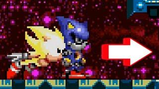 Super Sonic in Sonic CD v.3 [Sonic CD mods Gameplay]
