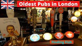 Oldest Pubs in London, Uk,  April 2022  Food and Pints and Fun | Finding Fish