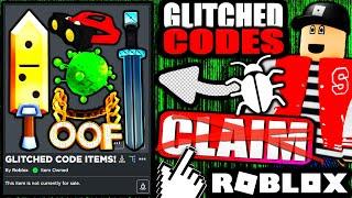 I CAN'T BELIEVE THIS HAPPENED! ROBLOX REDEEMABLE CODE GLITCH EXPLAINED!