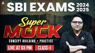 SBI Clerk 2024-25 | SBI Clerk English Super Mocks |Concept Building + Practice | Anubhav Sir English