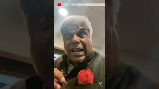 Actor Ashish vidyarthi making a coffee video #Ashishvidyarthi #coffee #actor