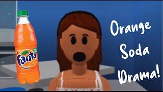 Kardashians Orange Soda Drama | Roblox Bloxburg Skit