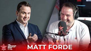 Matt Forde showcases his political impersonations on The Chris Evans Breakfast Show with Sky