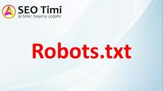 ROBOTS.TXT DOSYASI NEDİR, NE İŞE YARAR? ROBOTS.TXT OLUŞTURMA, SEO KAPSAMINDA ROBOTSTXT