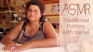 ASMR  Pottery Class w/ Isabel  Unintentional ASMR Tutorial [Spanish w/ English Sub]