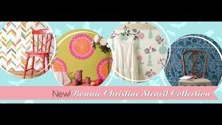 Bonnie Christine Designer Stencils - Royal Design Studio