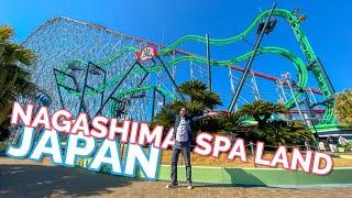 A Day at Japan’s Roller Coaster Park Nagashima Spa Land!