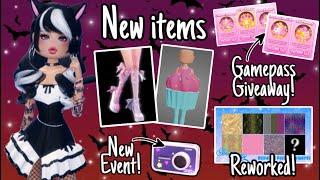 DTI GAMEPASS GIVEAWAY, NEW ITEMS, NEW EVENT & MORE IN DRESS TO IMPRESS  | DTI Roblox 