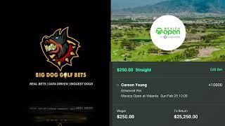 Golf Bets:  2024 Mexico Open at Vidanta