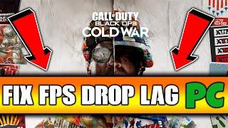 How to FIX FPS Drop and LAG in Black Ops Cold War