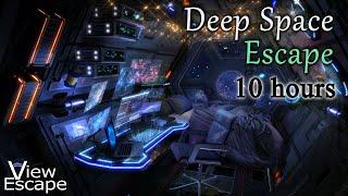 Deep Space Escape | Space Noise Ambience | Relaxing Sounds of Space Flight | 10 HOURS