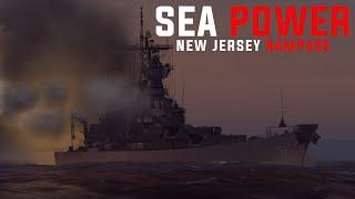 SEA POWER Iowa Class Battleship Engages Soviet Landing Force  || New Naval Simulation